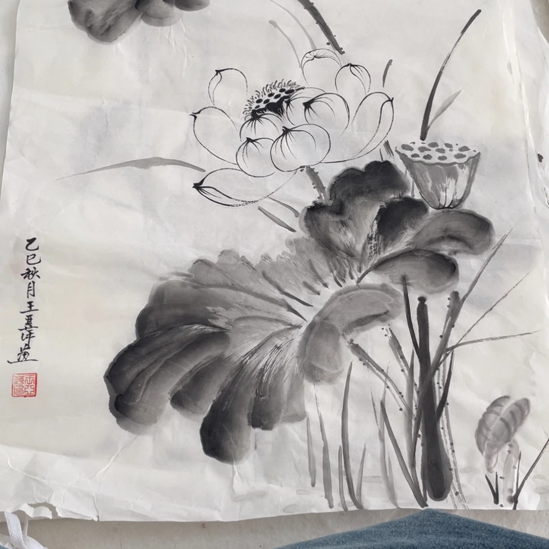 国画王亚萍老师绘画