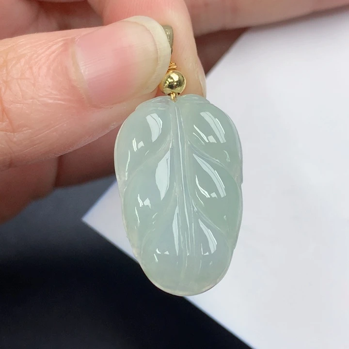 颈饰未镶嵌翡翠天然A货