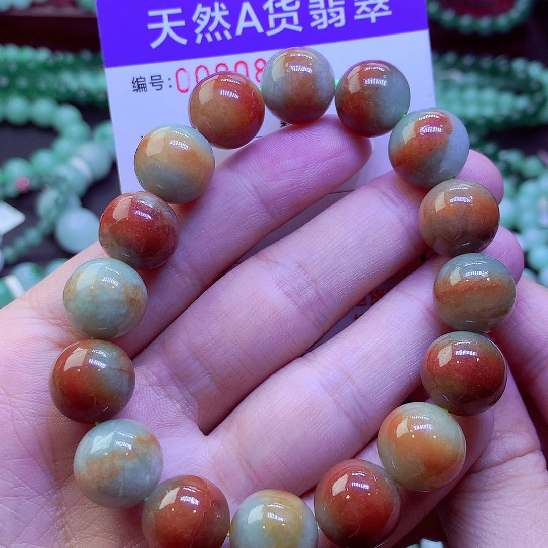 翡翠未镶嵌毛衣链