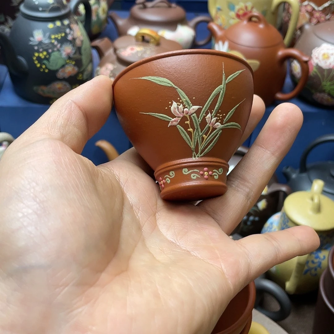 紫砂茶杯紫砂主人杯80cc