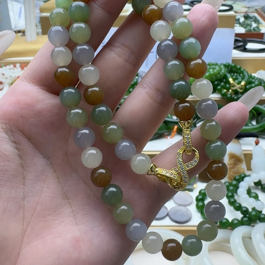 项链未镶嵌和田玉