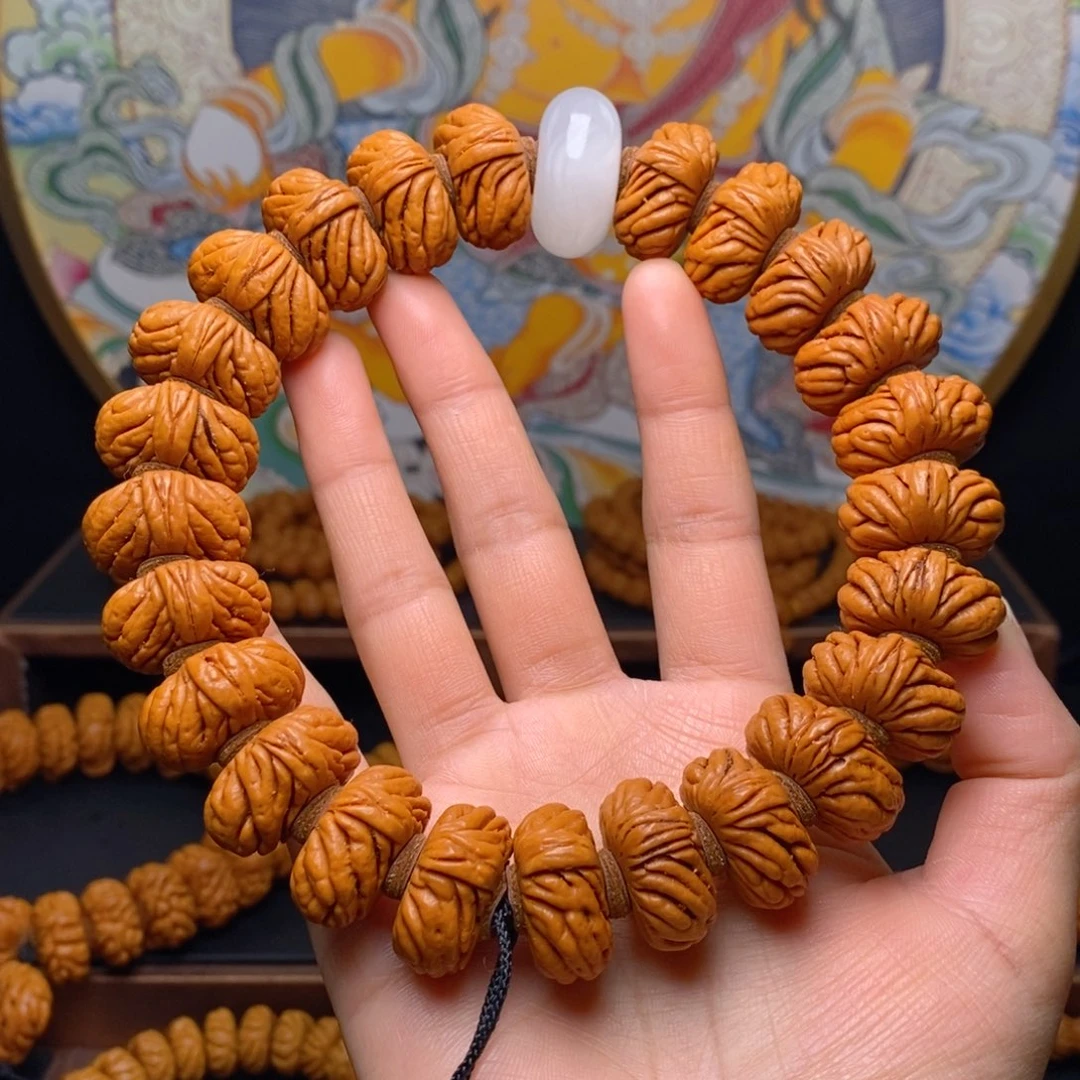 手串桃核22尺寸麒麟纹手持