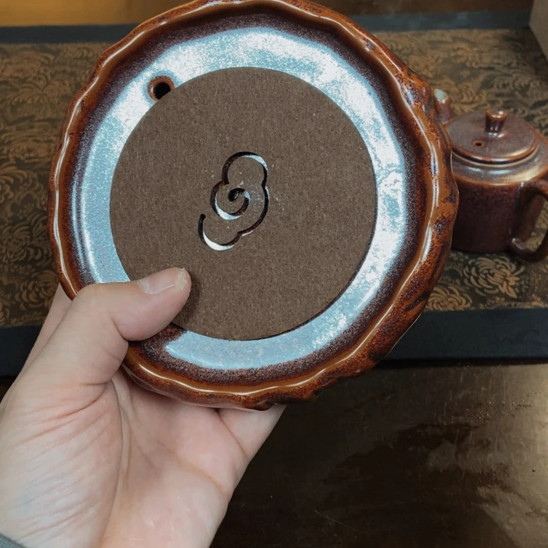 瓷片陶瓷茶盘陶瓷9110