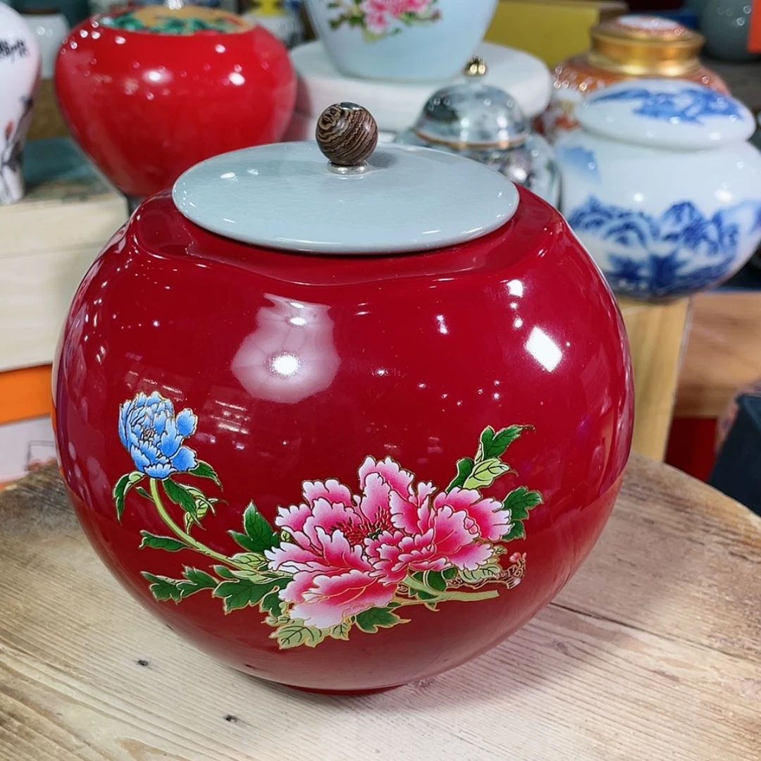 【闪购商品】罐陶瓷茶叶罐密封罐