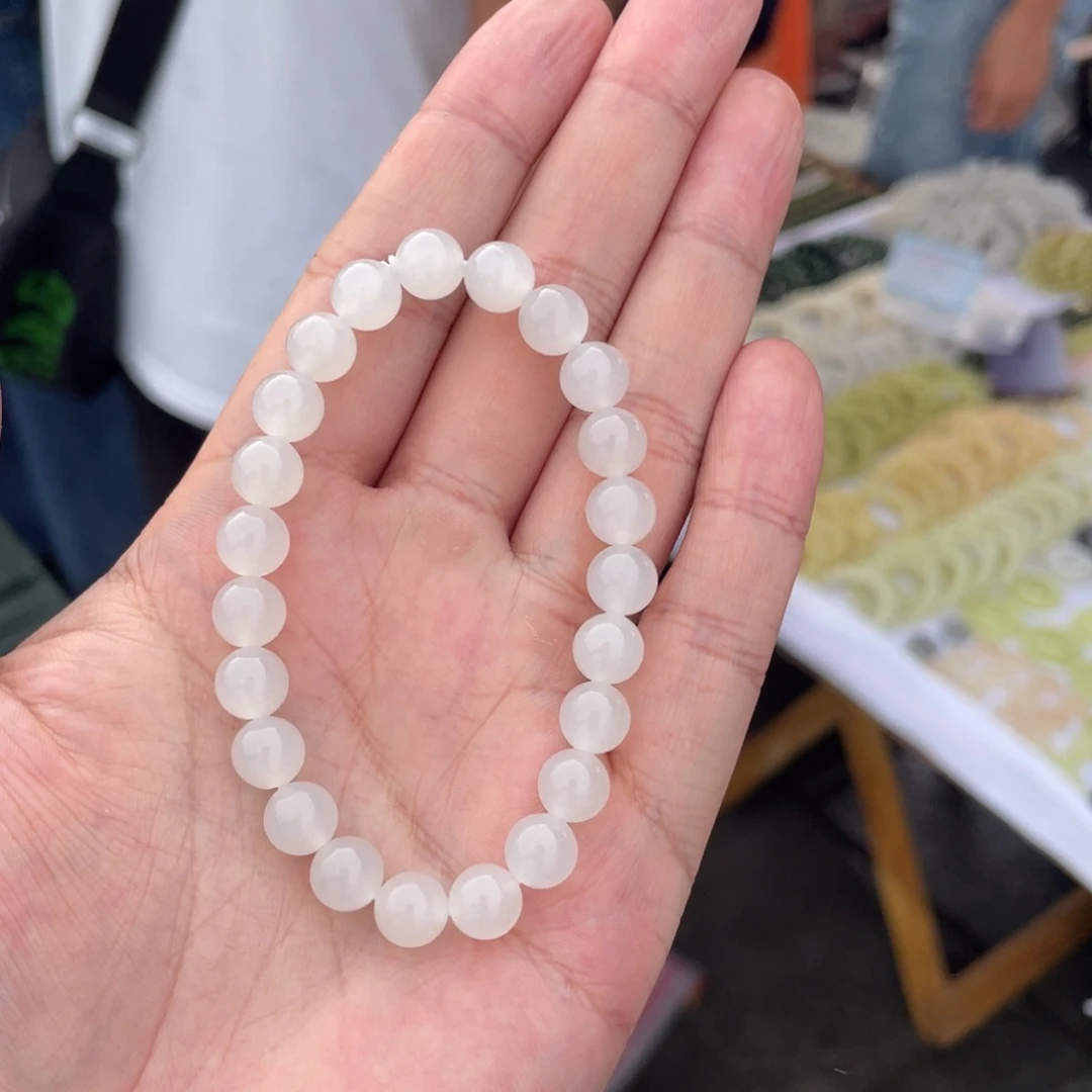 未镶嵌手串和田玉