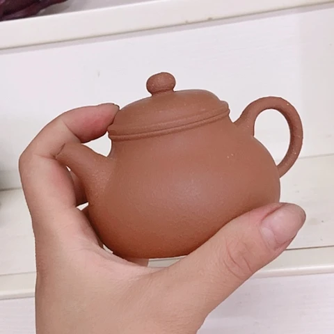 茶杯绿泥宜兴紫砂全手工制作