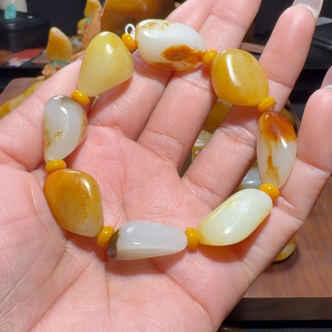 颈饰未镶嵌和田玉47g