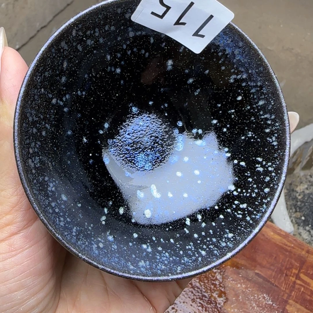 茶盏文凤窑柴烧现场开窑！！！