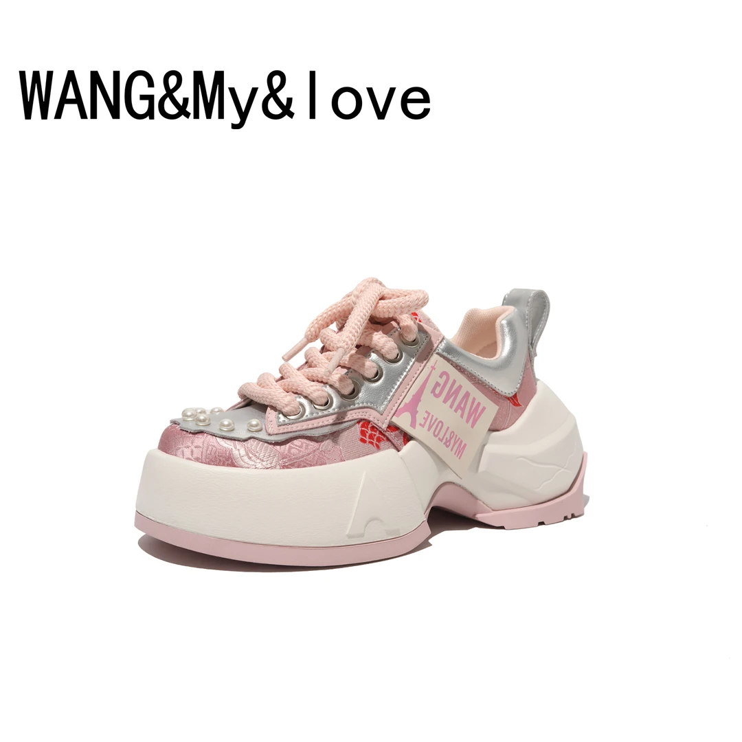 小众原创设计师款增高8cm网红时尚百搭女士休闲鞋2675