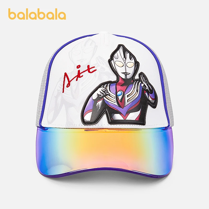 【奥特曼IP】巴拉巴拉儿童棒球帽夏季新款男童帽子防晒遮阳舒适酷