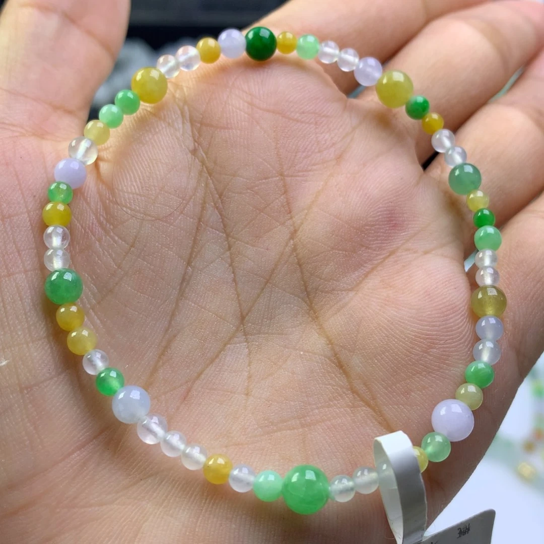 未镶嵌手串翡翠卡