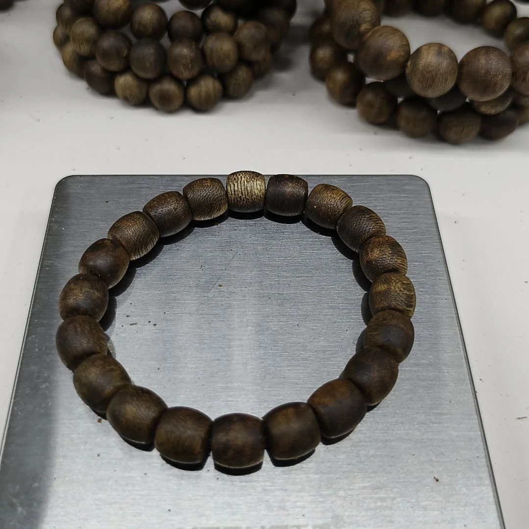 沉香木手串T***i棋楠沉香桶珠手串8克＋