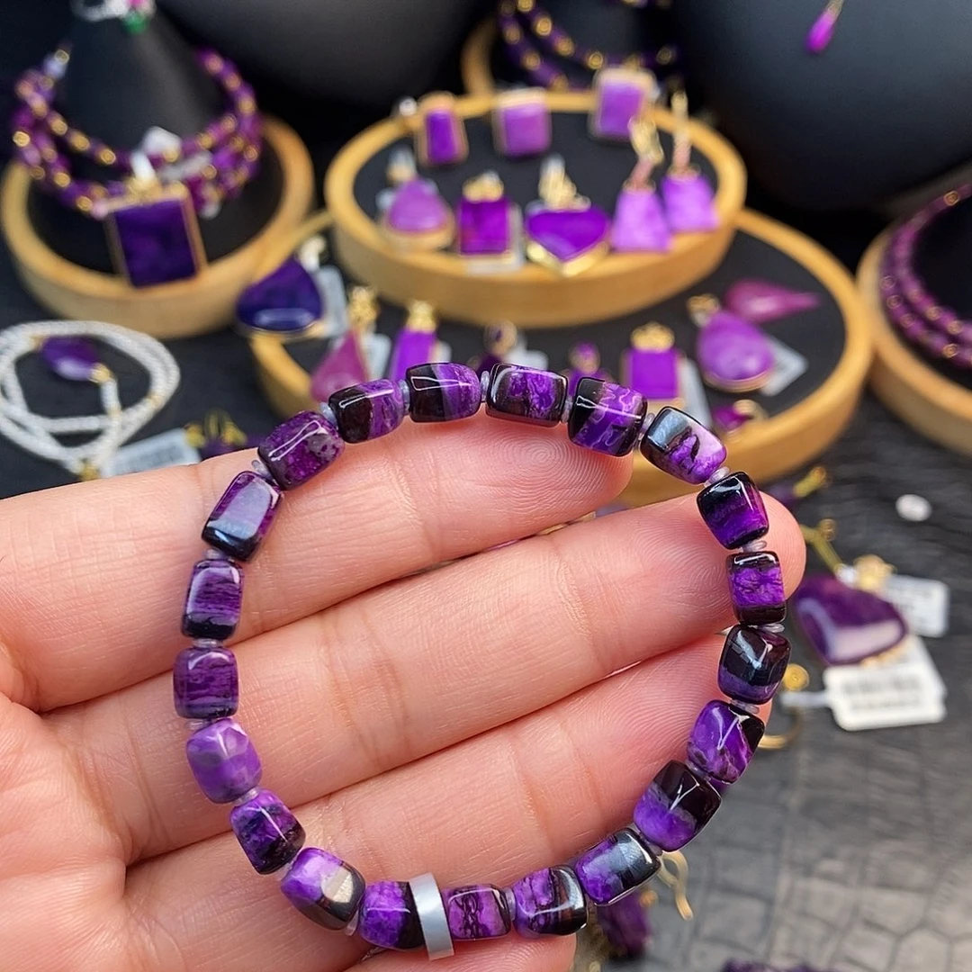 苏纪石（舒俱来）未镶嵌手串