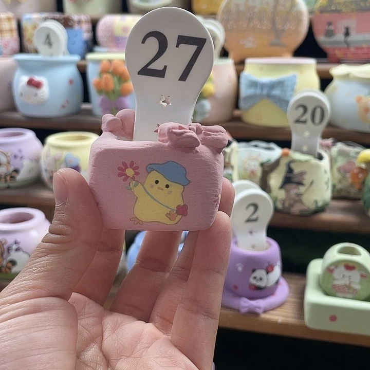 27…..手工收获花盆