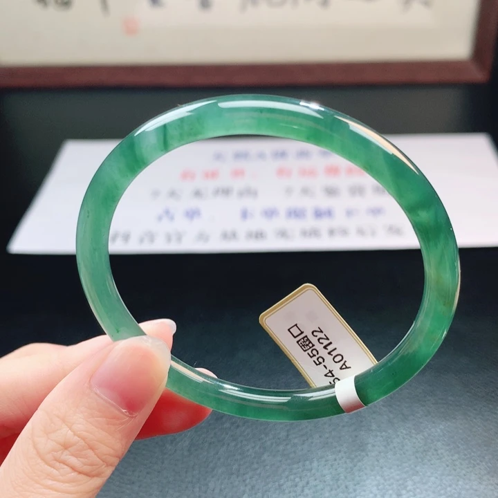 翡翠未镶嵌手镯翡翠手镯37