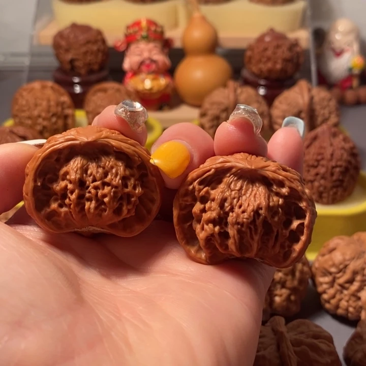 文玩核桃吊坠37蛇头异性