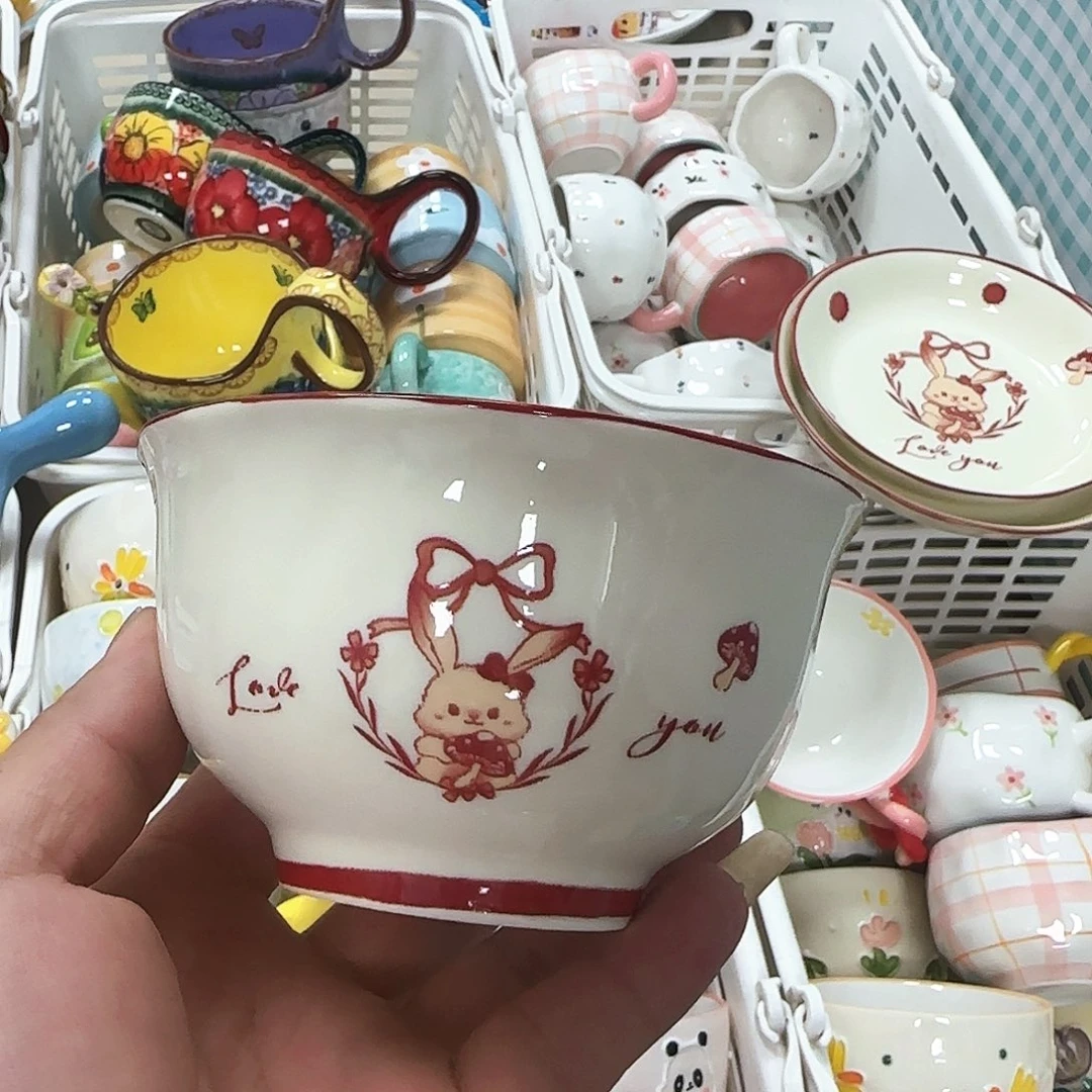 微瑕陶瓷餐具20包邮