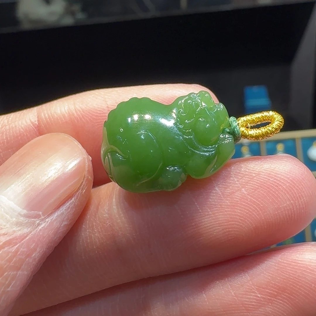 和田玉貔貅未镶嵌225好大哥俄料