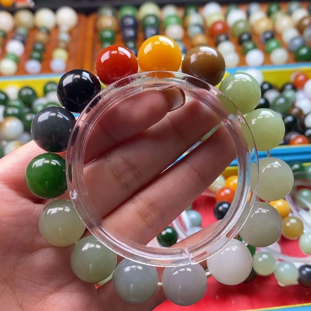 和田玉未镶嵌珠宝奇石福利多宝手串z14