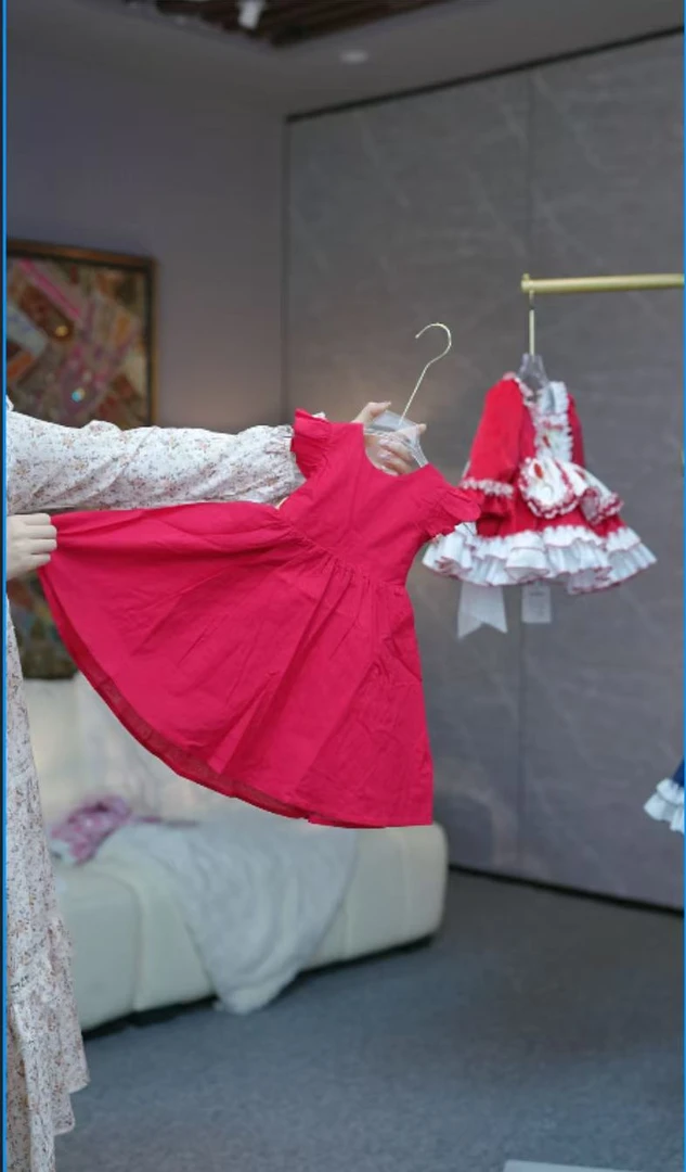 【剪标介意勿拍飞飞袖】宝宝高级穿搭女童礼服公主裙