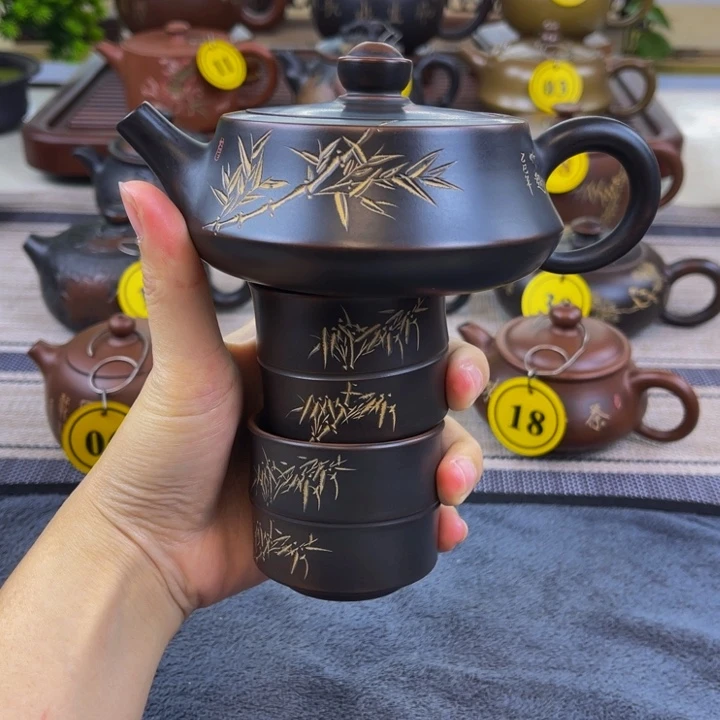 ****萌坭兴陶原矿坭料制作