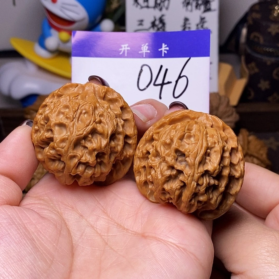 吊坠桃核文玩核桃苹果园43全品n
