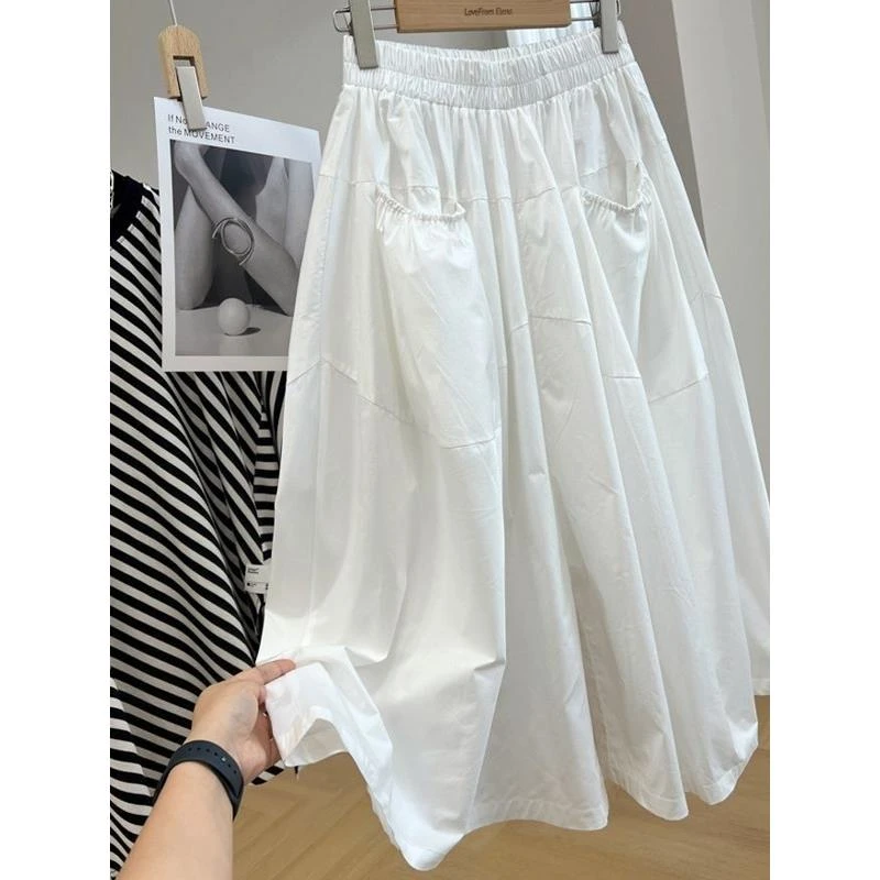 特大码300斤松紧腰大裤脚阔腿裤男夏季宽松裙裤休闲百搭七分裤子2