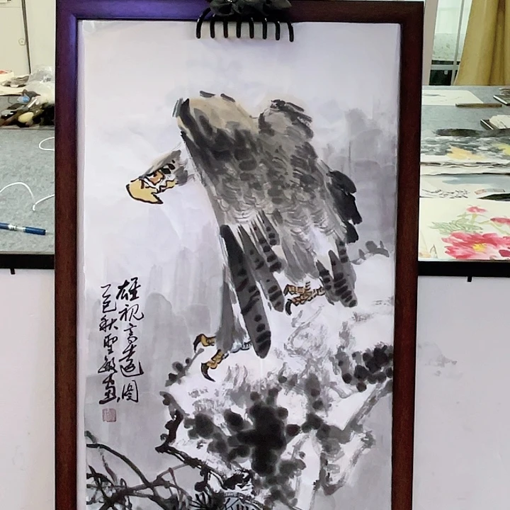 国画张圣敏先生纯手绘作品