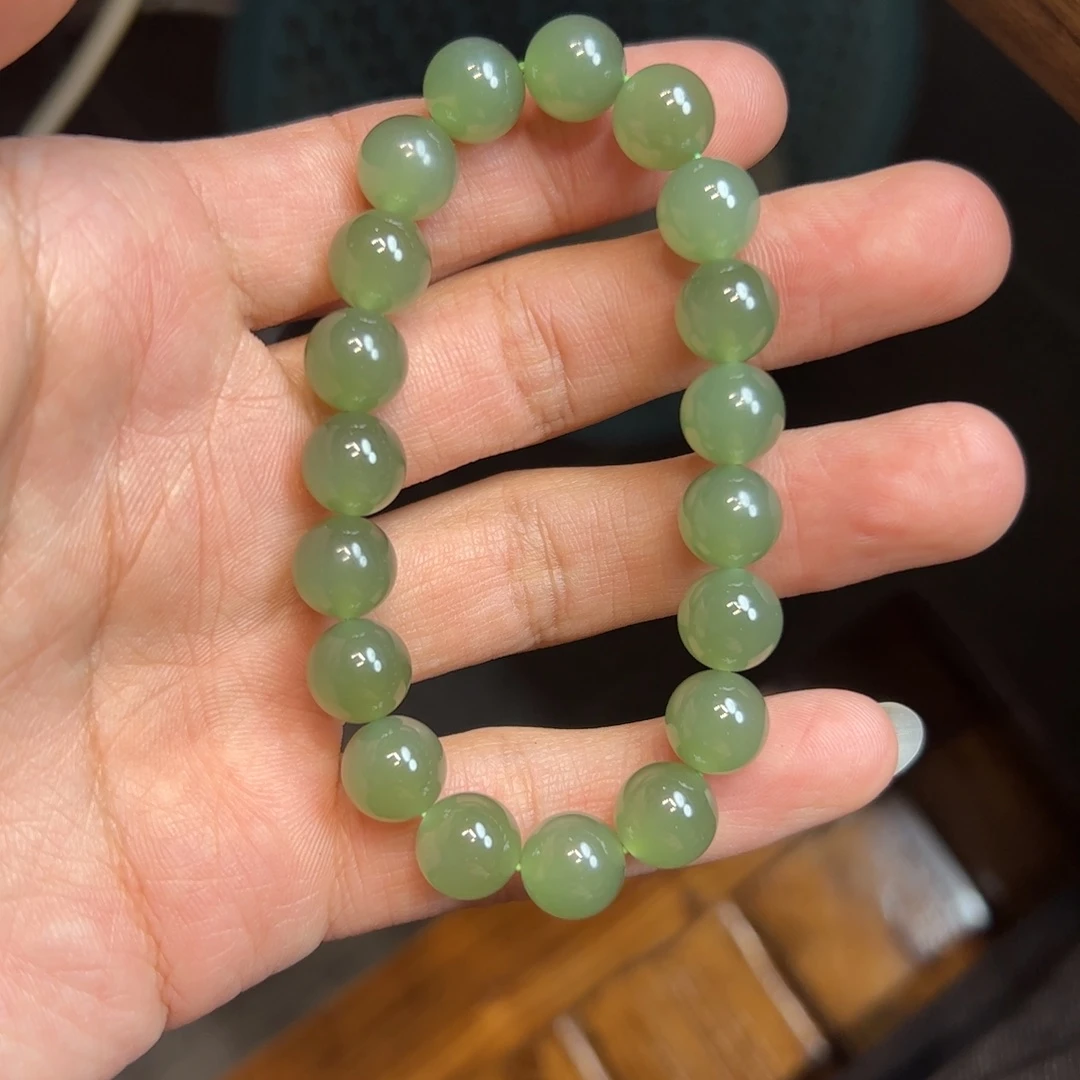 和田玉手链未镶嵌御