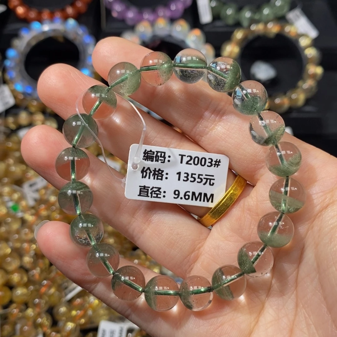 水晶手链未镶嵌T2003#9.6mm