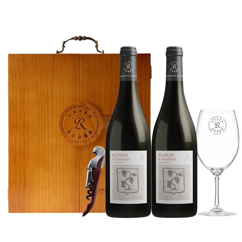 Lafite/拉菲拉菲罗斯柴尔德奥希耶徽纹双支木盒