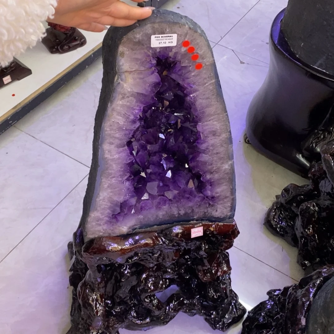 水晶摆件婷未镶嵌