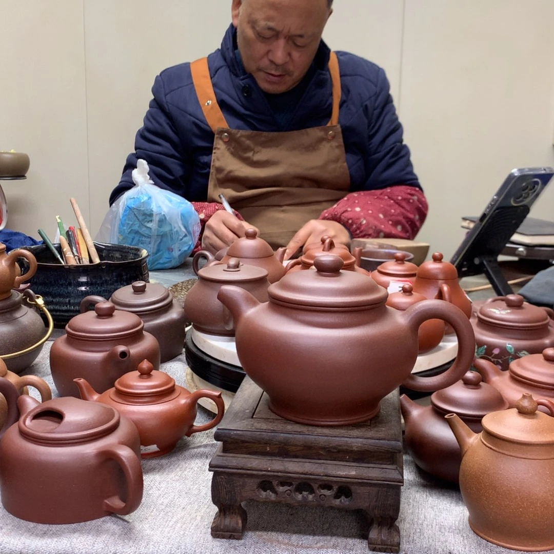 茶壶底槽青掇只380 C半手工制作