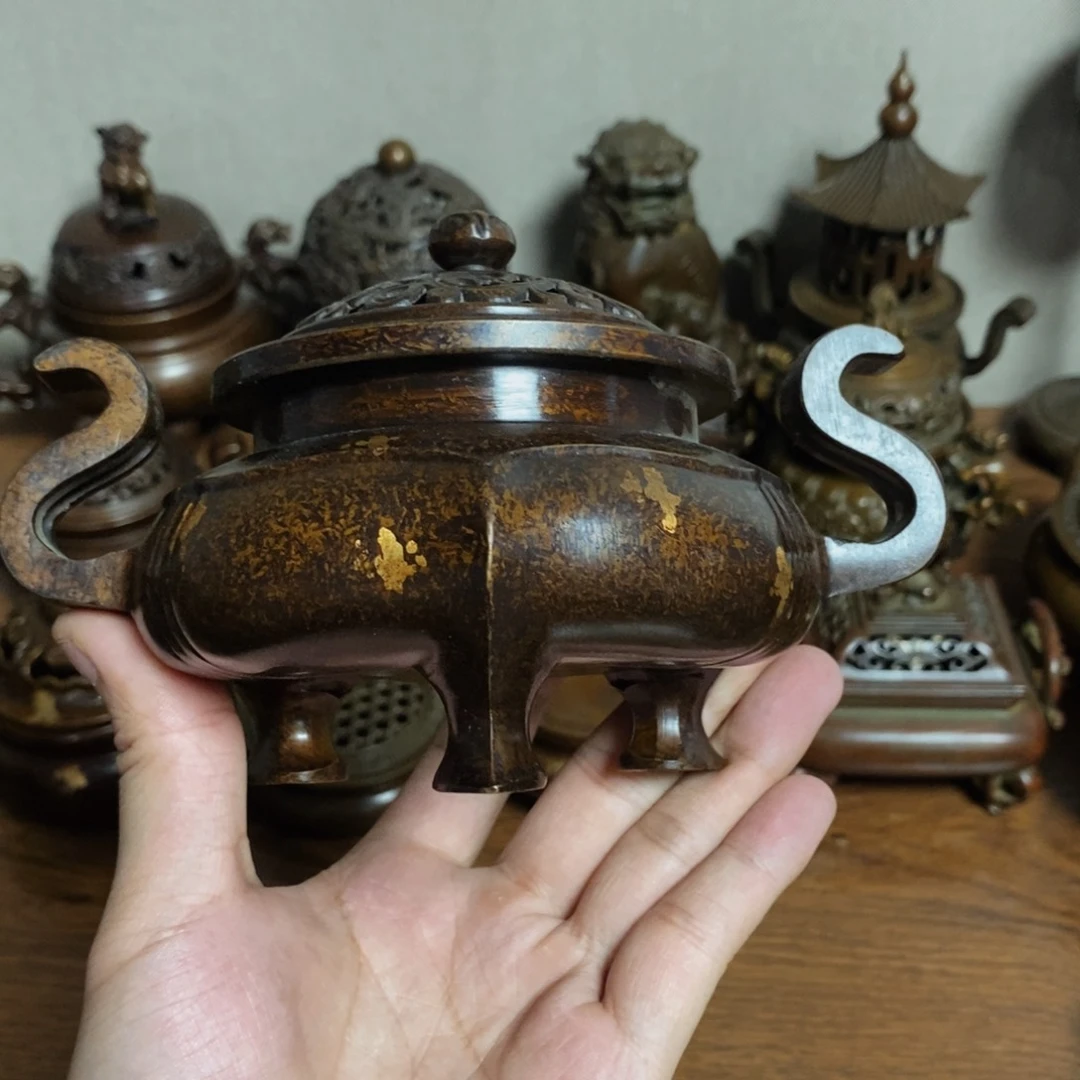 铜盛世铜炉铜器香炉工艺品