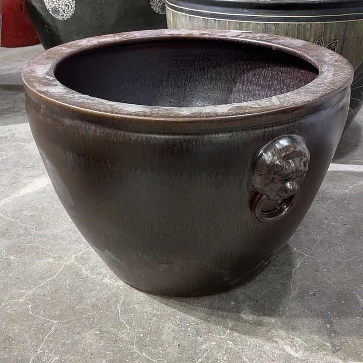 陶瓷陶瓷鱼缸微瑕63-42