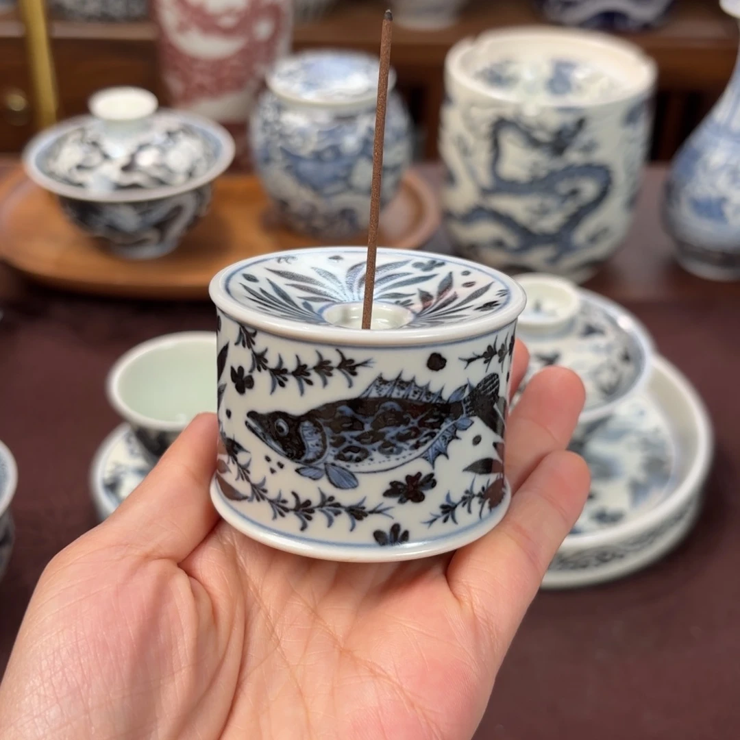 陶鱼藻香插博陵造物