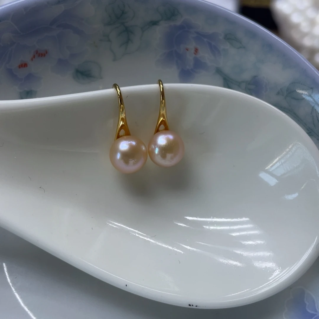 未镶嵌淡水珍珠耳饰