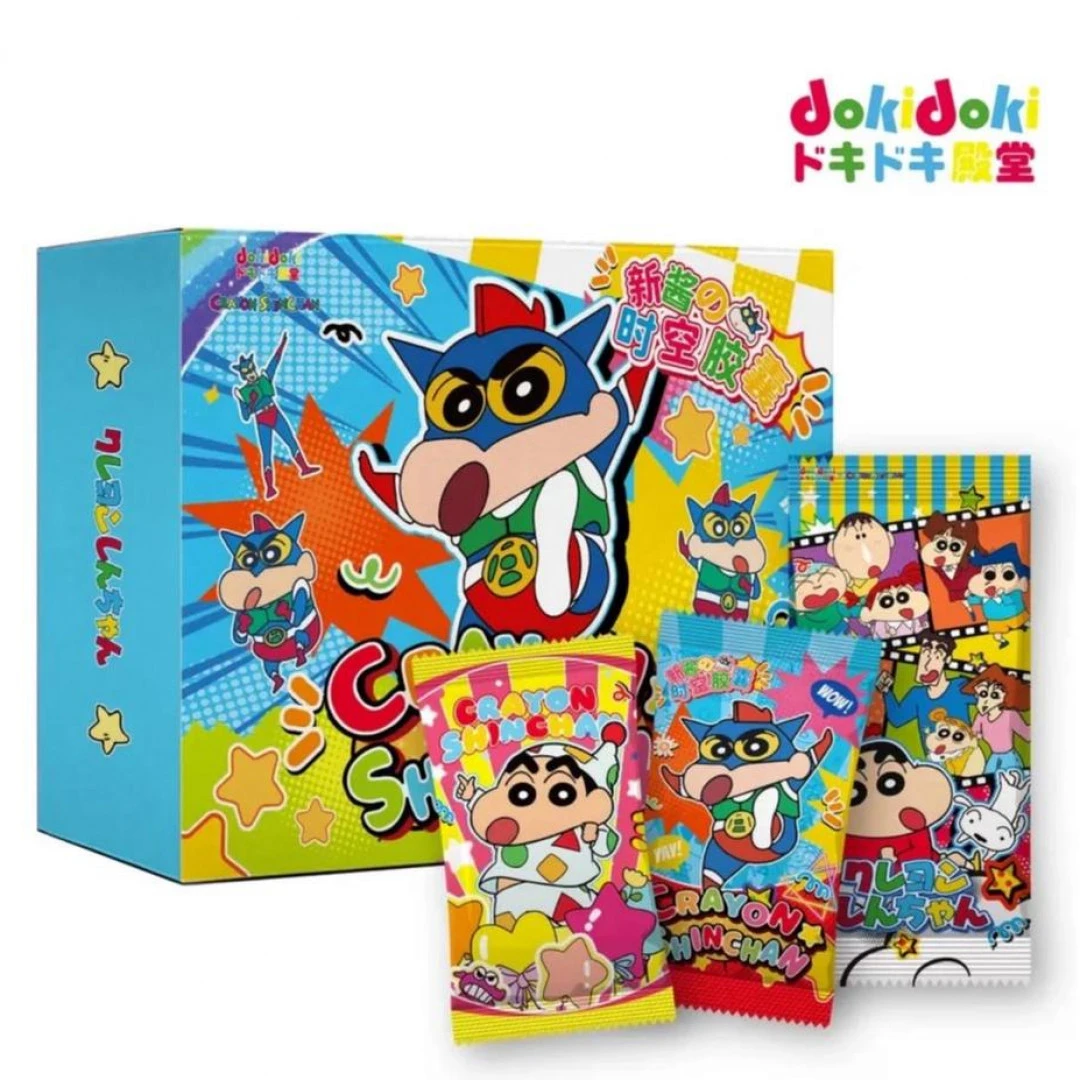 【吃吃】Doki殿堂蜡笔小新 新酱の时空胶囊 卡牌盲盒 默认代拆w