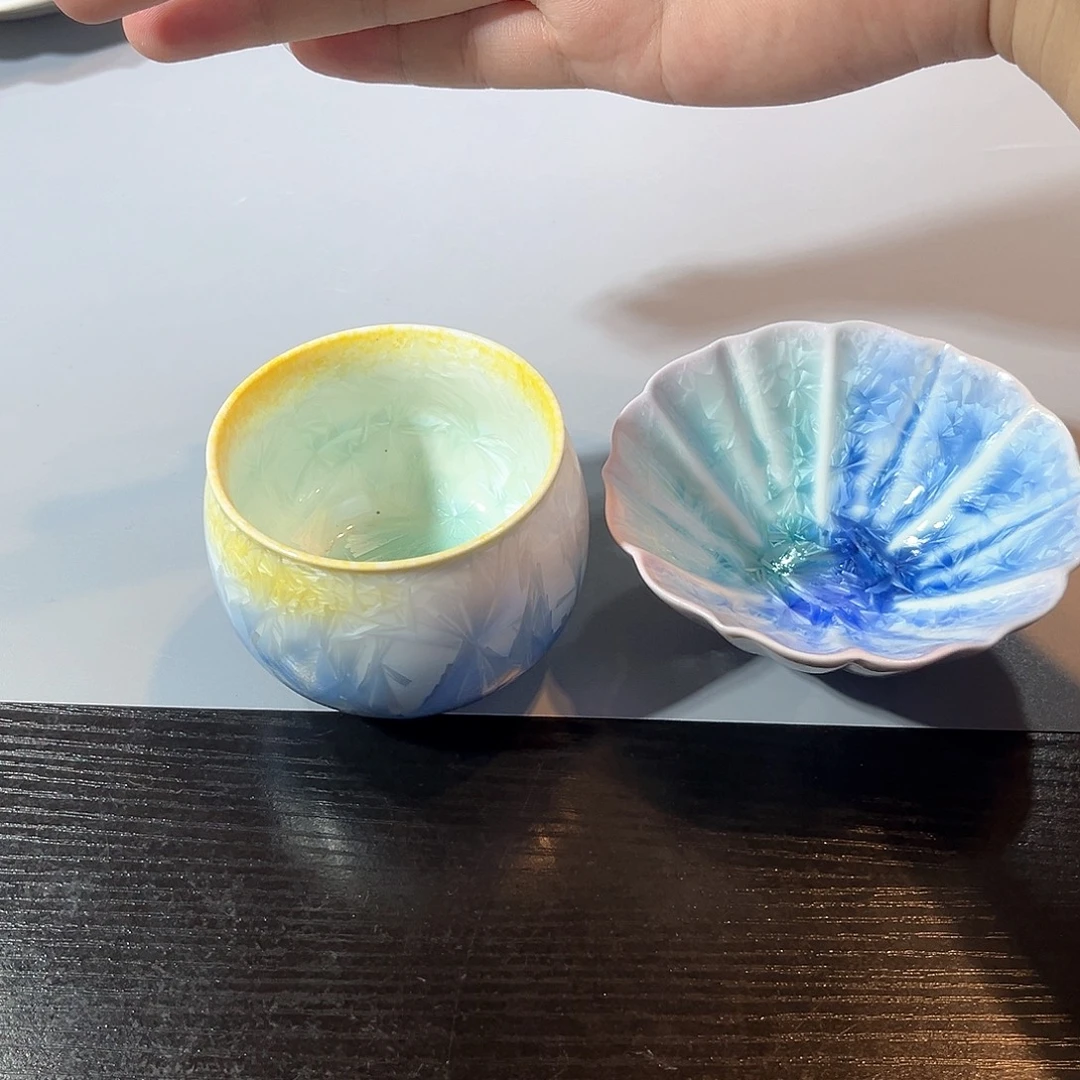 显***鱼结晶系列三色杯冰花