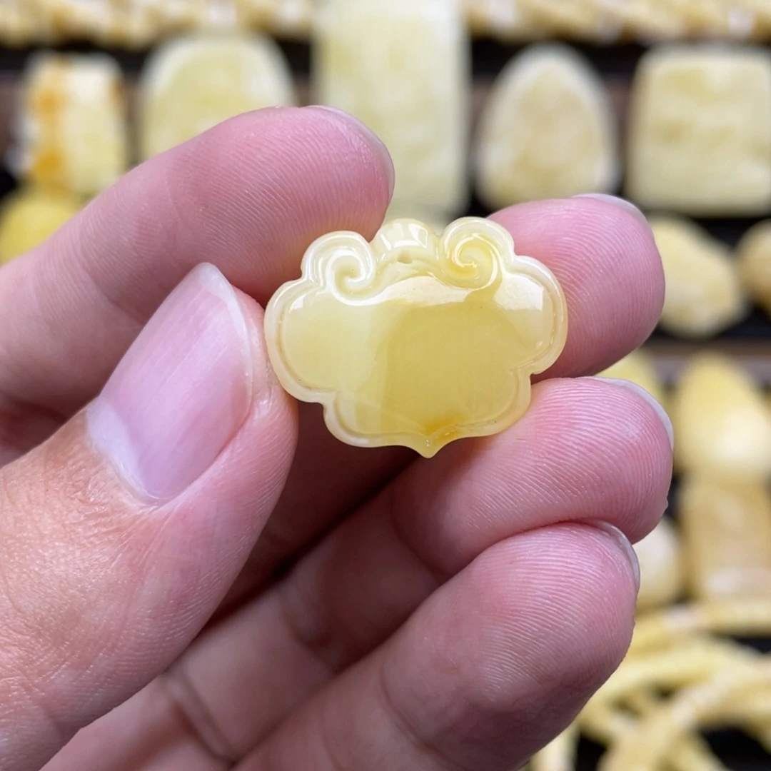 裸石琥珀未镶嵌琥珀蜜蜡