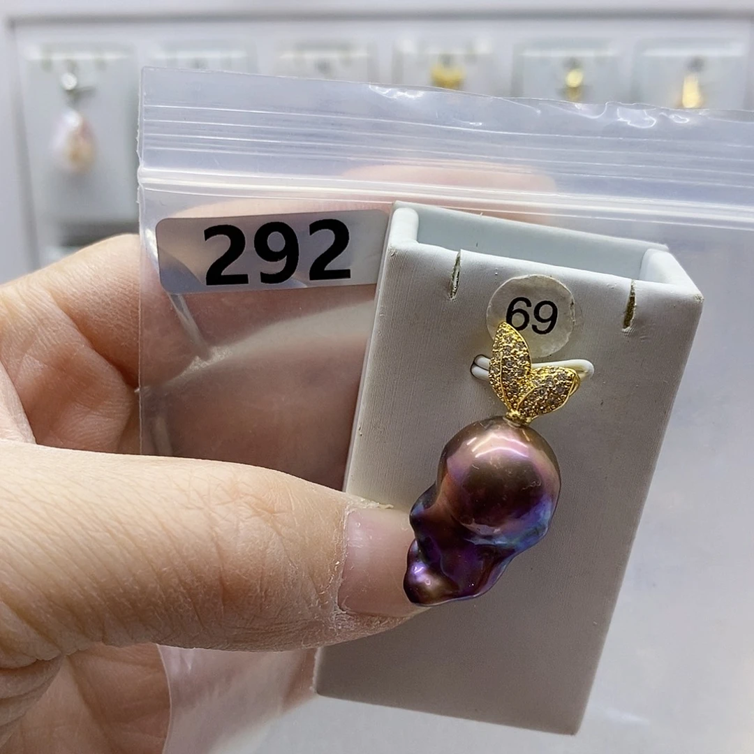 颈饰合金淡水珍珠