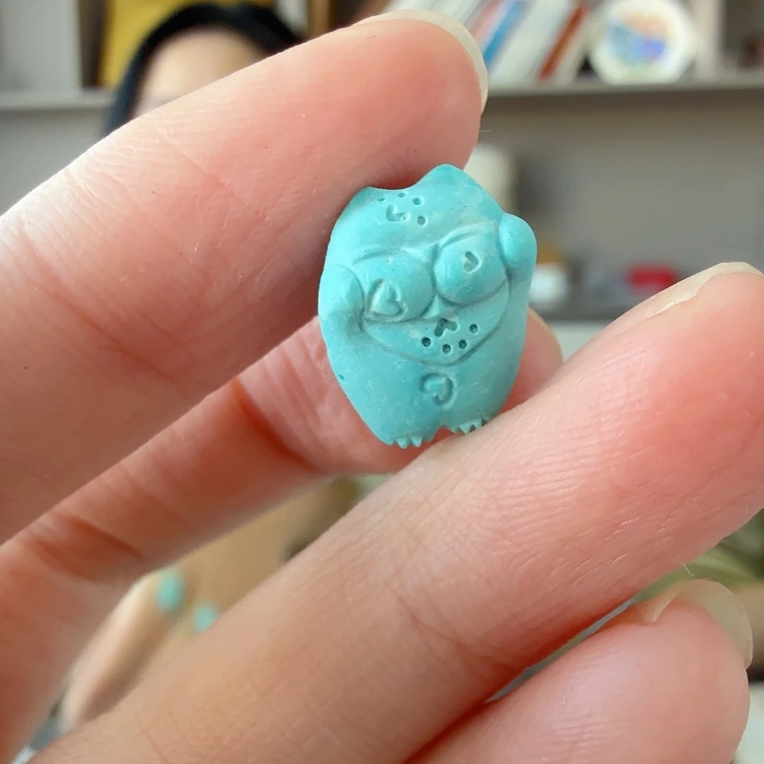 绿松石未镶嵌珠宝奇石