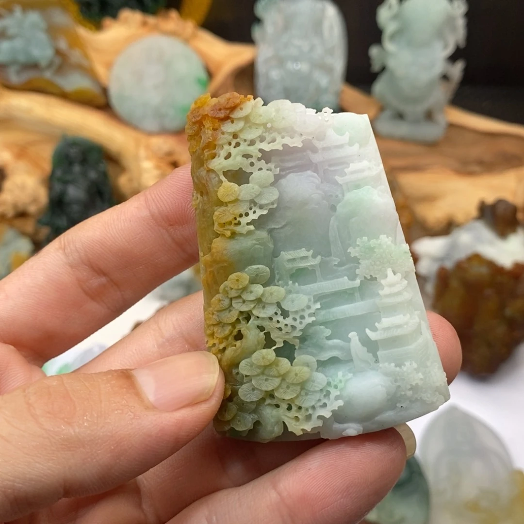 定制翡翠未镶嵌翡翠