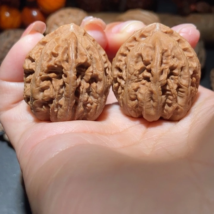 把件文玩核桃东北楸子小雪15