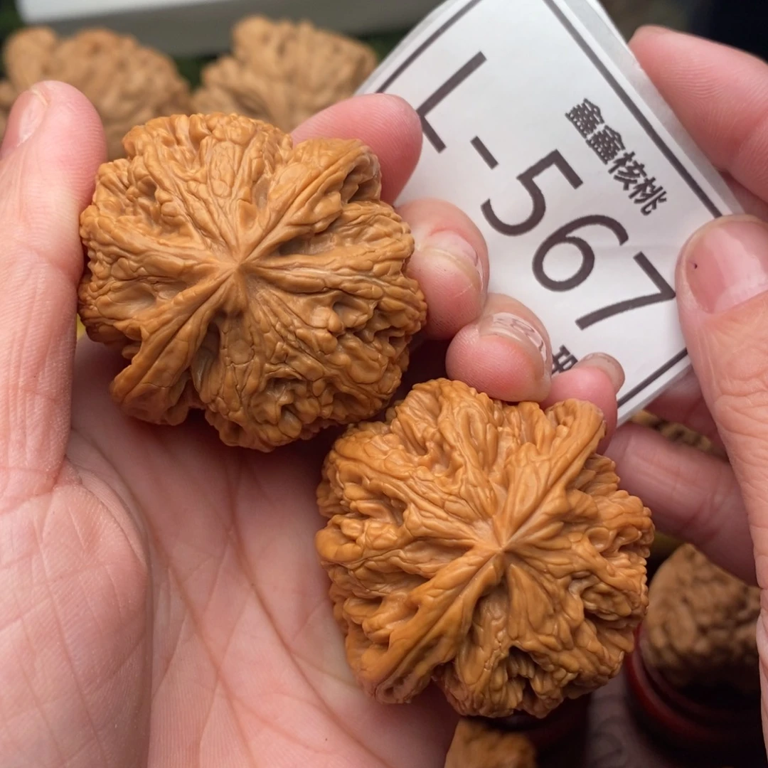 把件文玩核桃粗筋44…