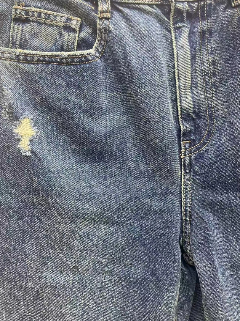 [富贵] 时尚女休闲潮流牛仔裤ZK506