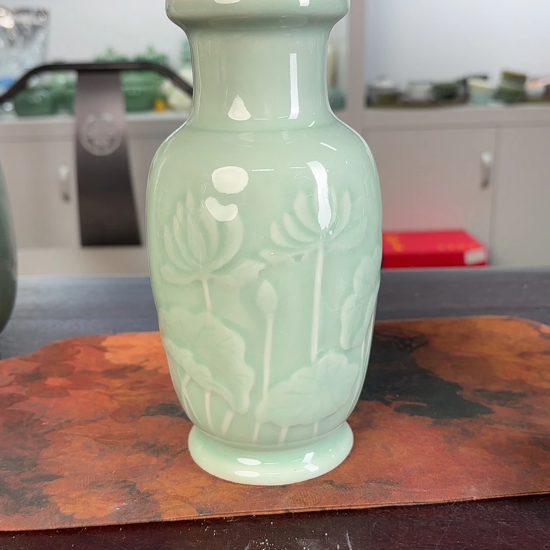 龙泉云间青瓷小米茶器