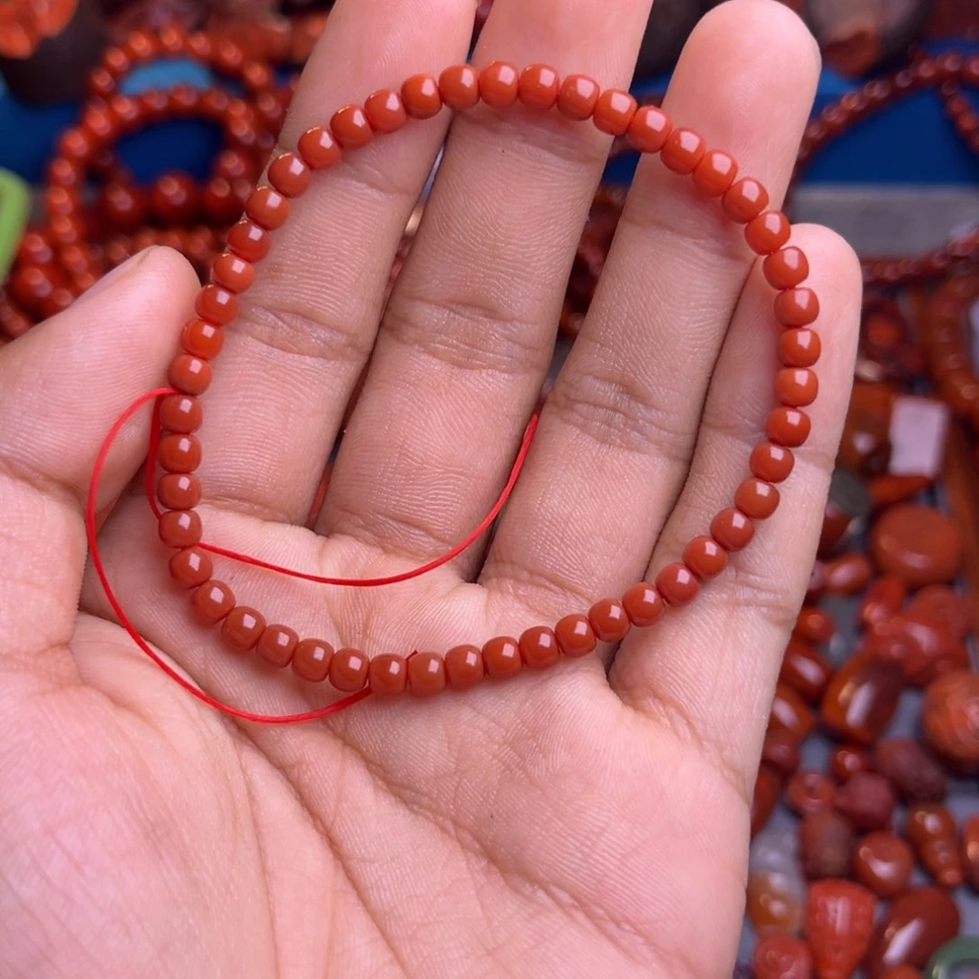 手链未镶嵌南红玛瑙