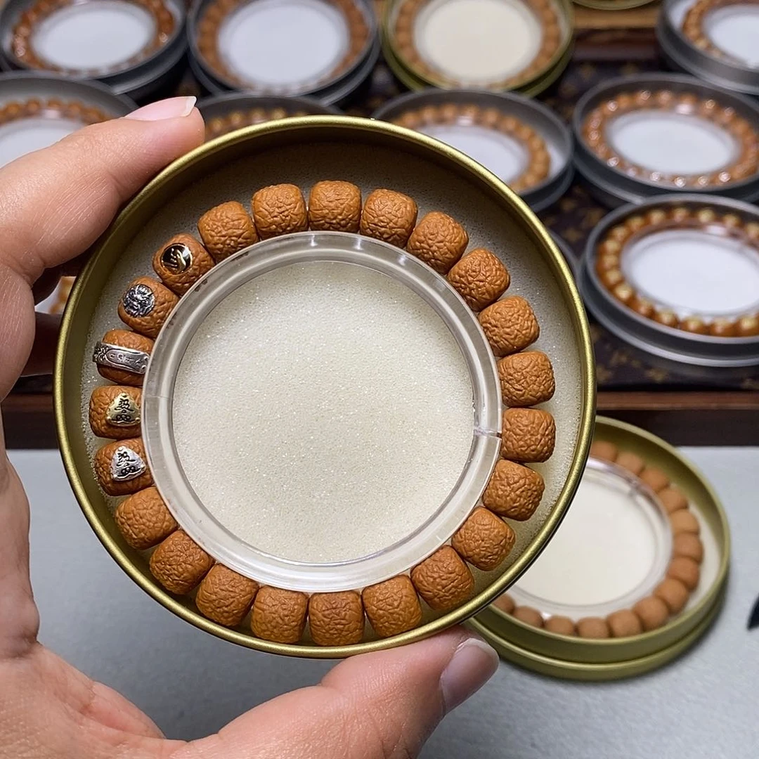 猴头核桃手串31号五标蛇鳞满天星10左右