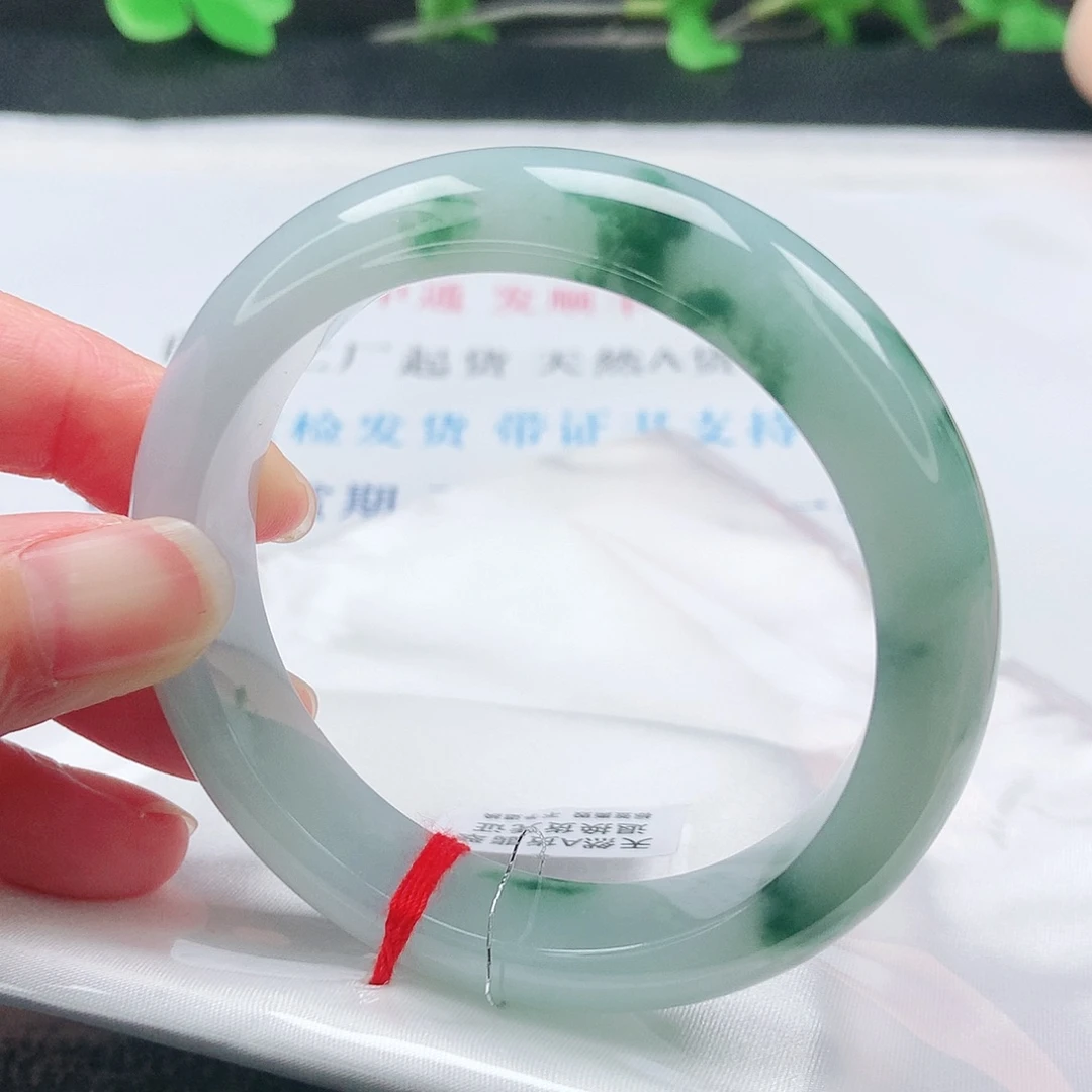 未镶嵌手镯翡翠54.5圈